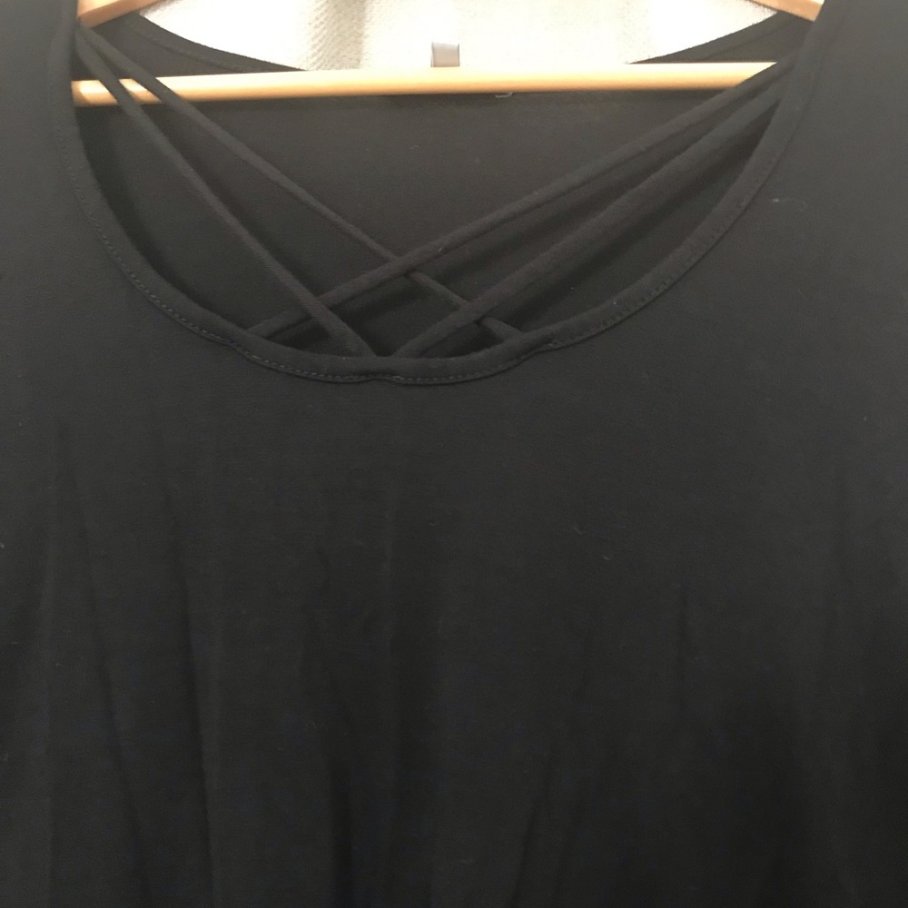 Charlotte Russe Cross Longsleeve